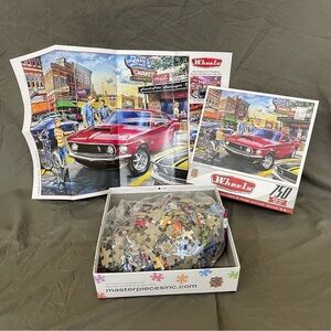 MasterPieces Dave’s Diner Wheels Series 750 Piece Jigsaw Puzzle With Poster